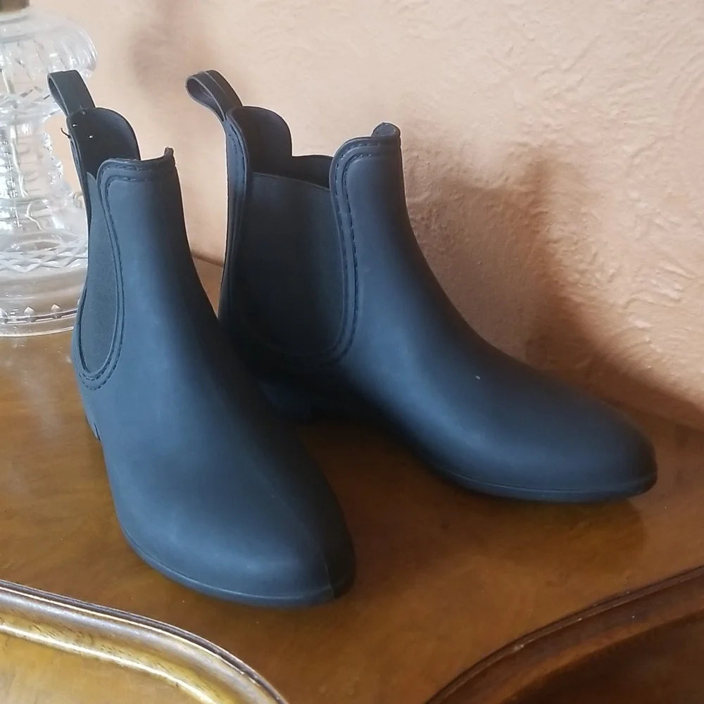 Jeffrey Campbell Rubber Rain Boots - Picture 1 of 9